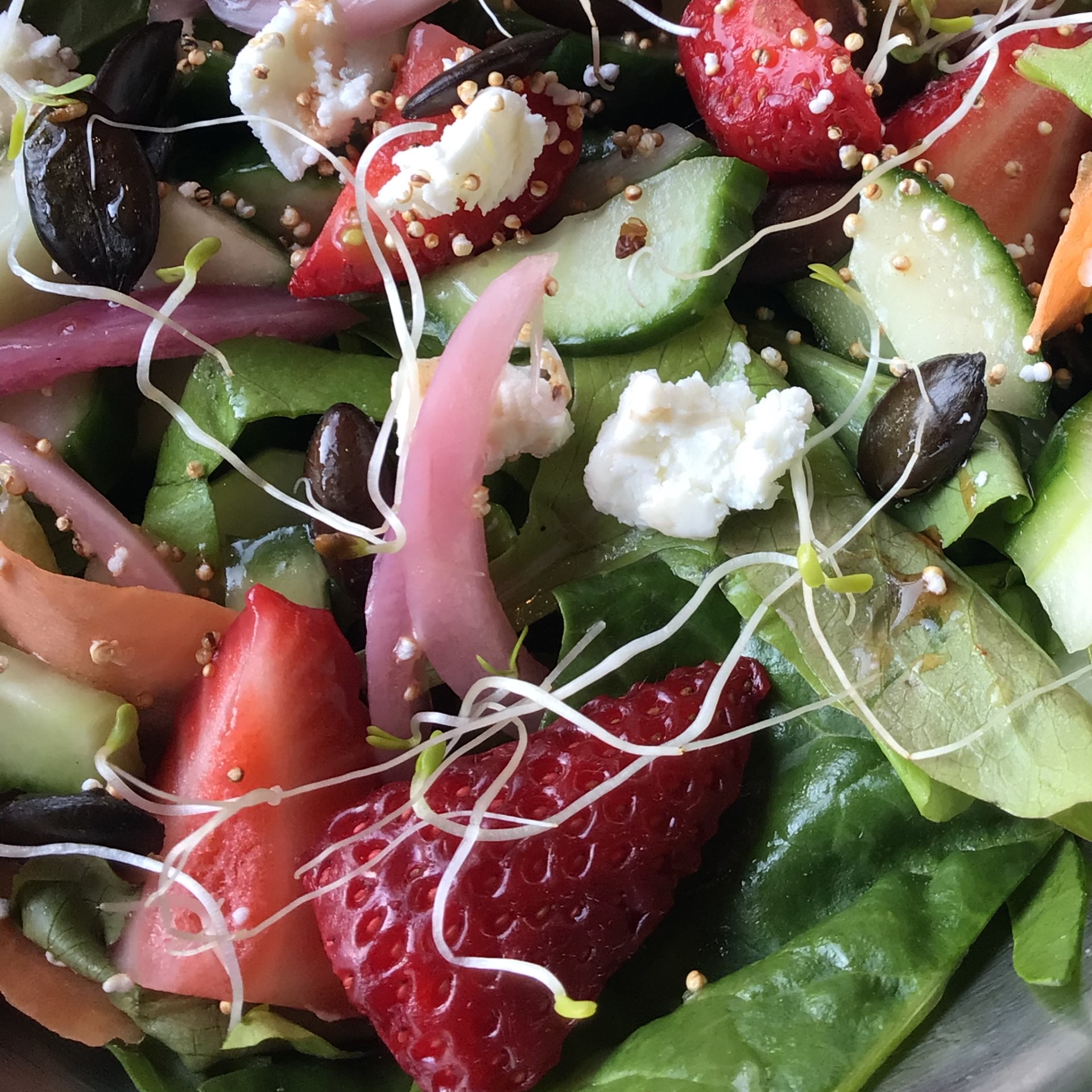 Summer Strawberry Salad