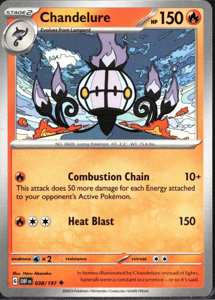 Chandelure - SV03 38/197