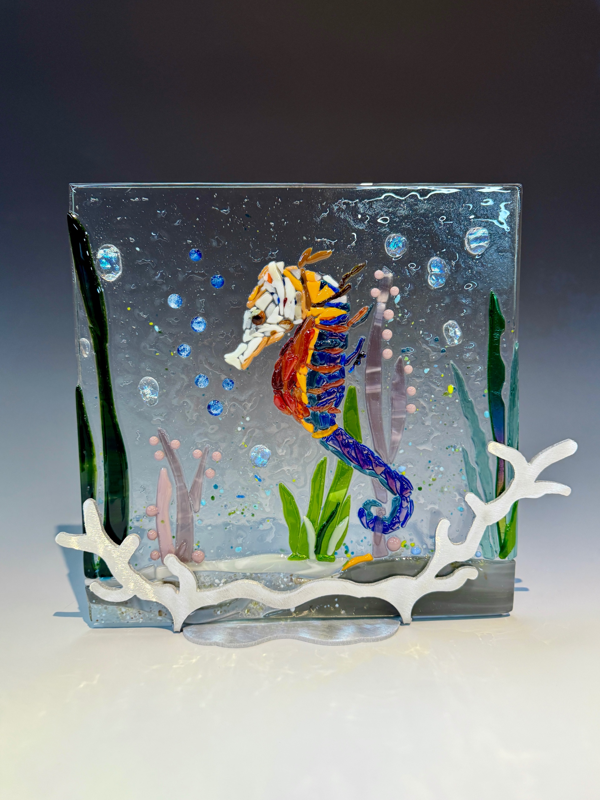 Expressive Glass Panel: Design, Fuse, and Display