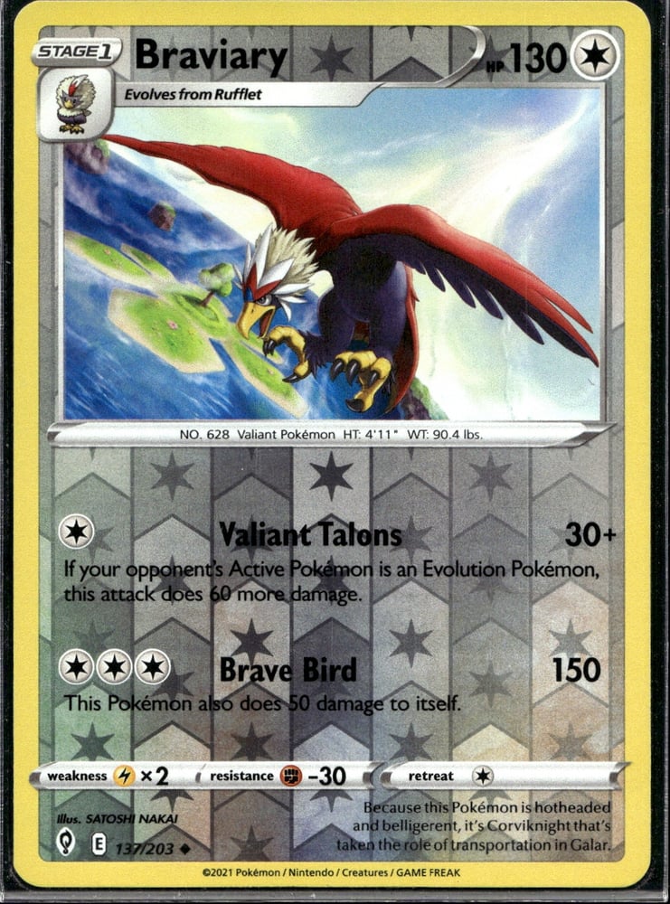 Braviary - SWSH7 137/203