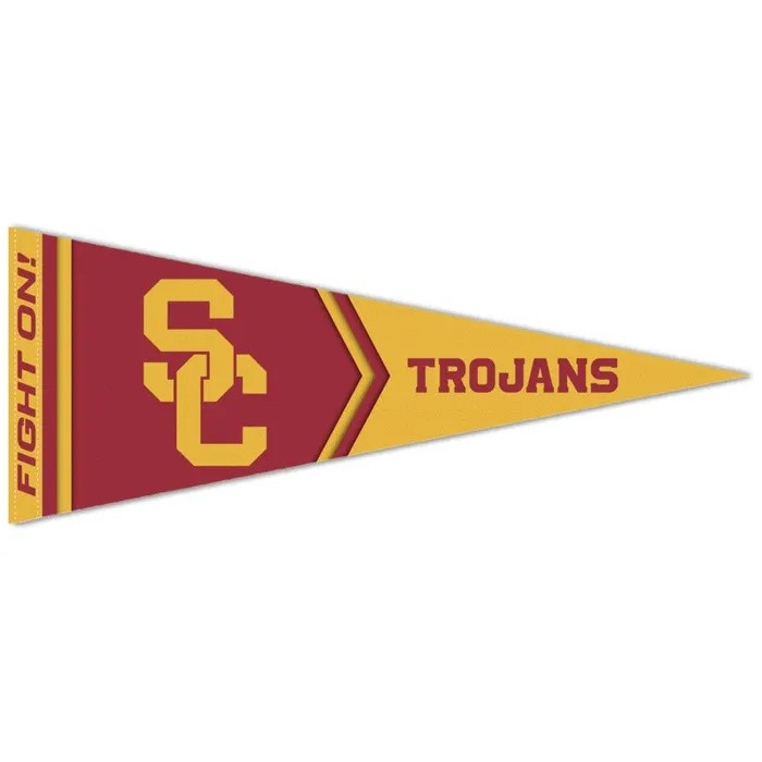 USC Trojans Slogan Premium Pennant 12x30"