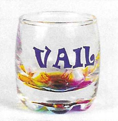 Vail Tie Dye Shot Glass