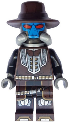 sw1219 Cad Bane - Pearl Dark Gray Head