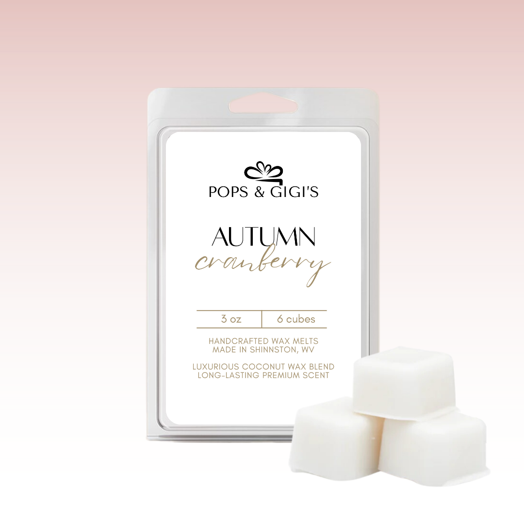 AUTUMN CRANBERRY - 3 oz Luxury Coconut Wax Melt img
