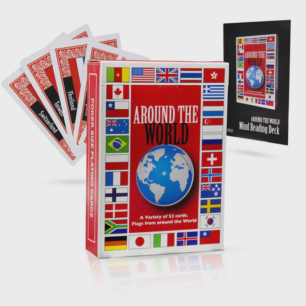 Around The World Mind Reading Magic Deck