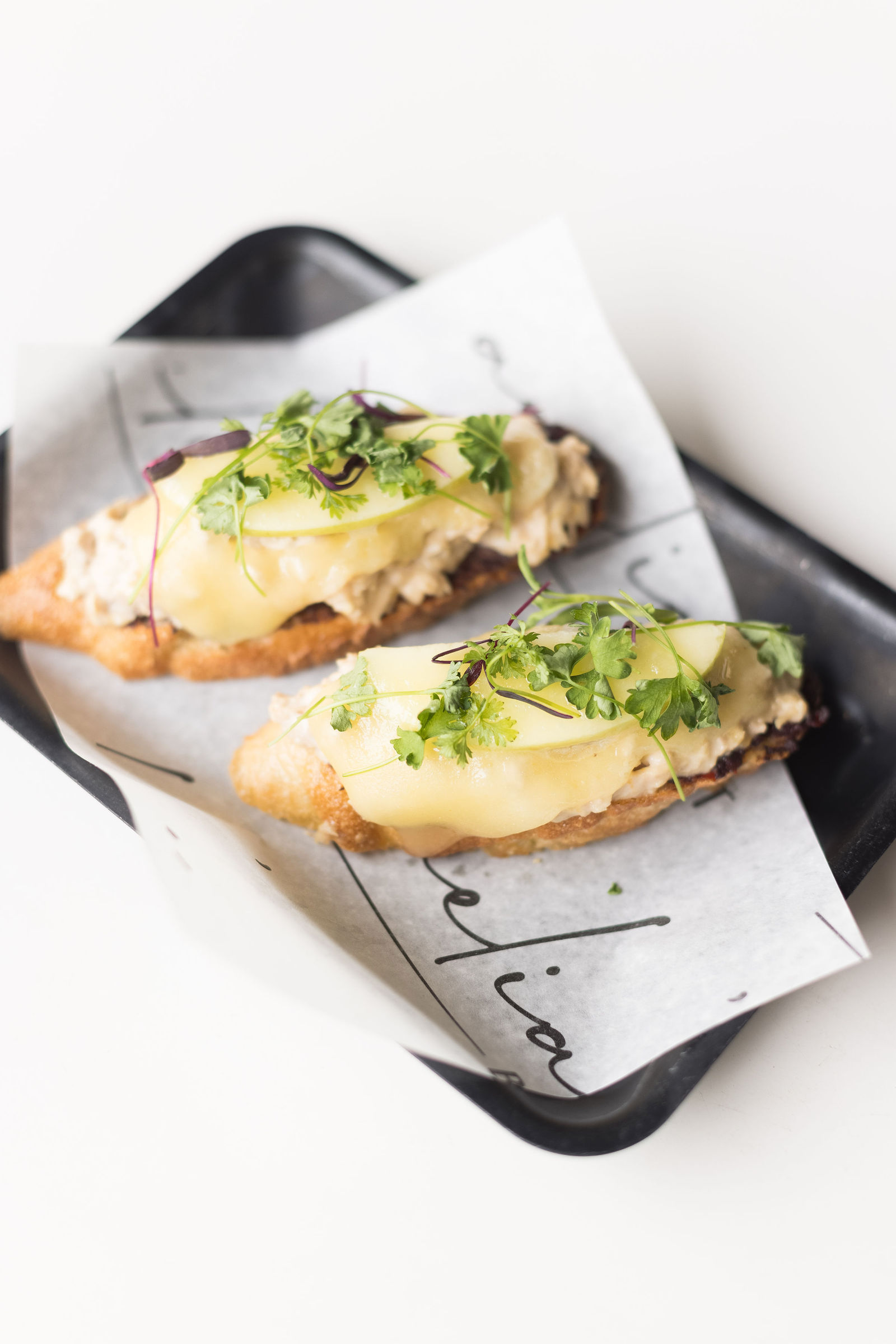 Tuna Melt Crostini