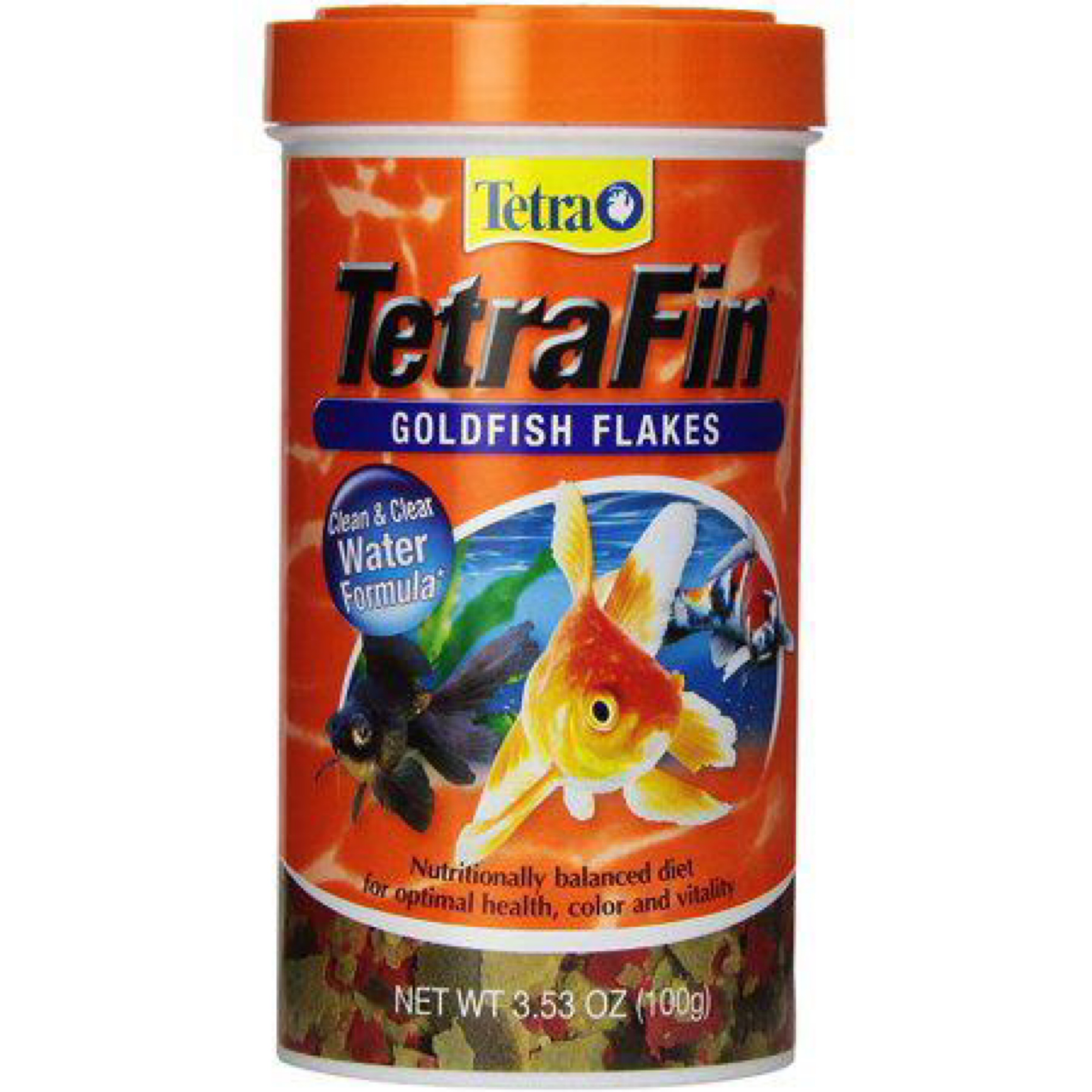 Tetra TetraFin Balanced Diet Goldfish Flake Food for Optimal Health Ounces