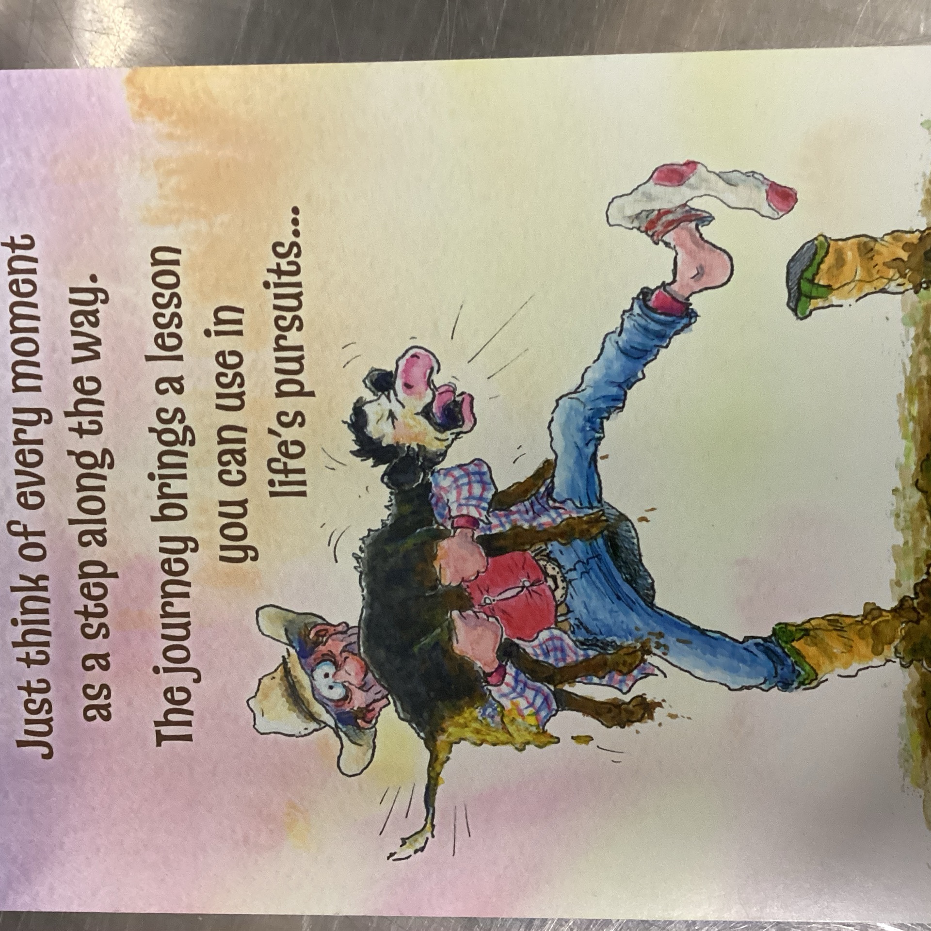 Life is like a long, long trail