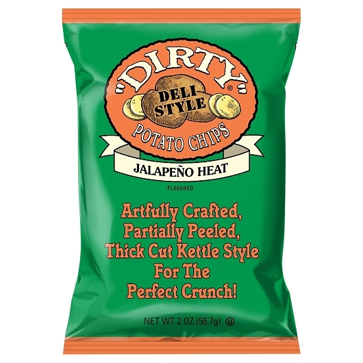 Dirty Kettle Potato Chips Jalapeno Heat 2oz 24 ct