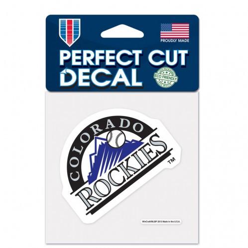 Colorado Rockies Perfect Cut Decal 4x4"