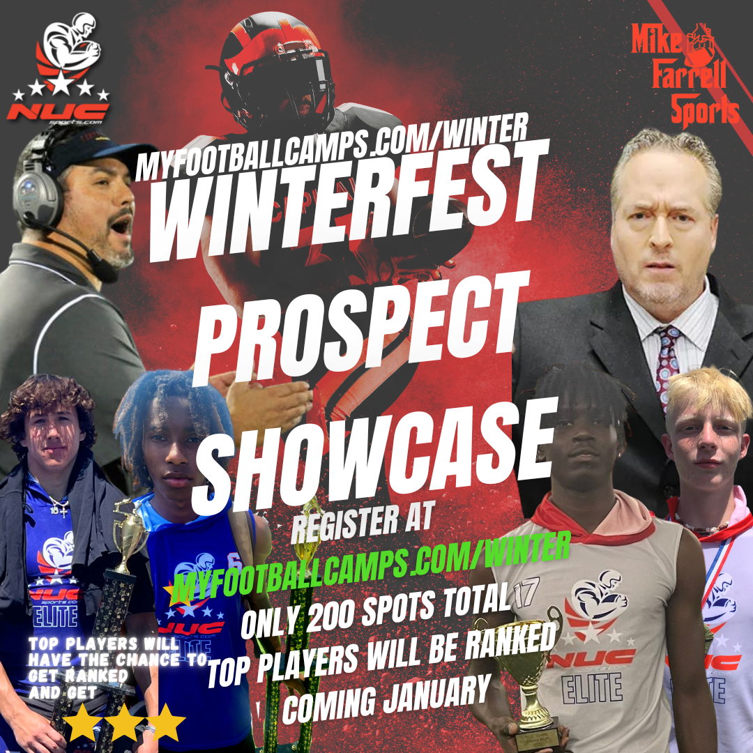 NUC Sports Winterfest Prospect Showcase opportunity to be seen by Coach Schuman and Mike Farrell for Evals January 15th, 2022