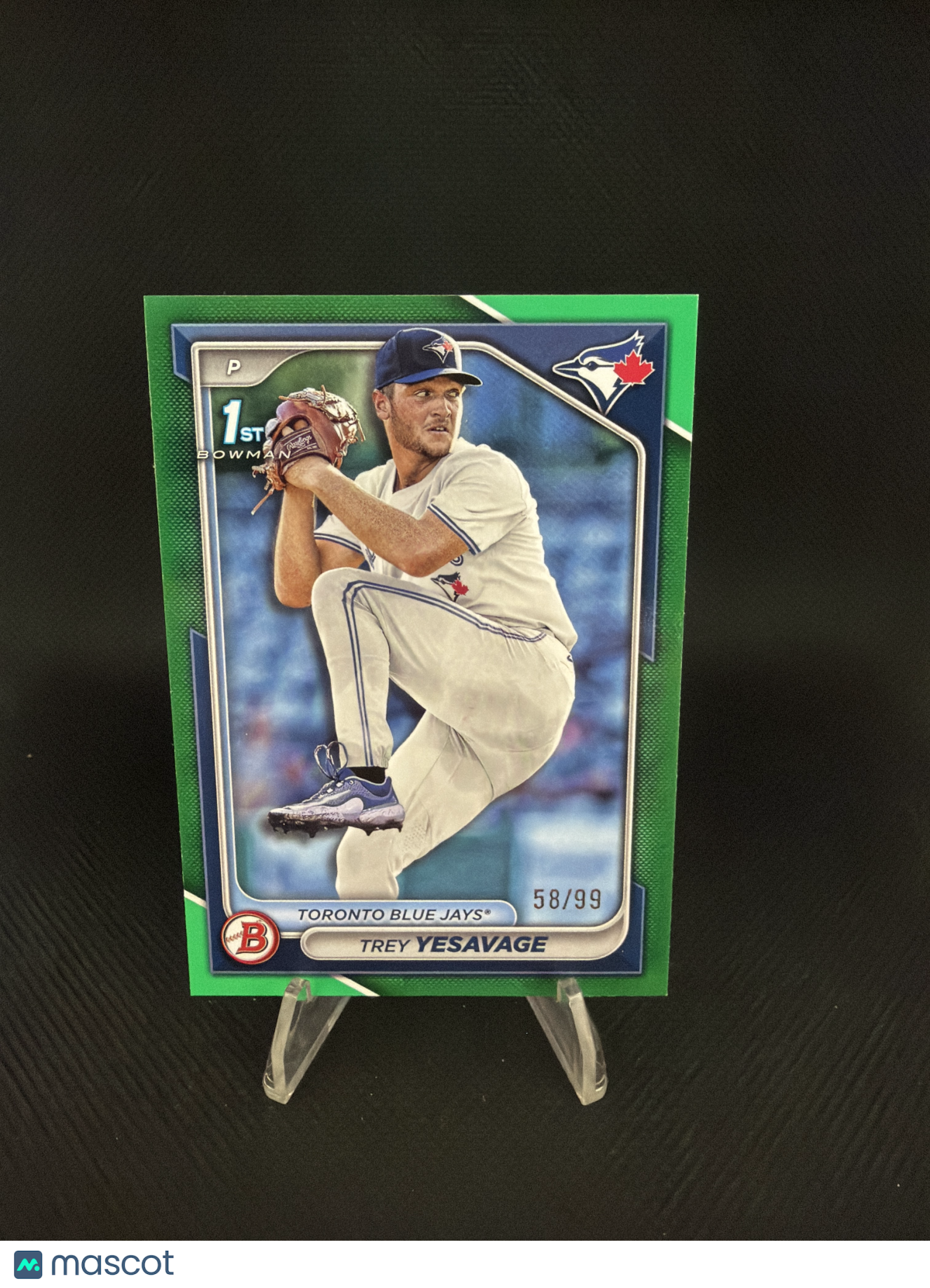 2024 Bowman Draft Trey Yesavage Green /99
