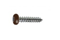 #6x5/8" Pan-Head (Square) Metal Screw Dark Brown