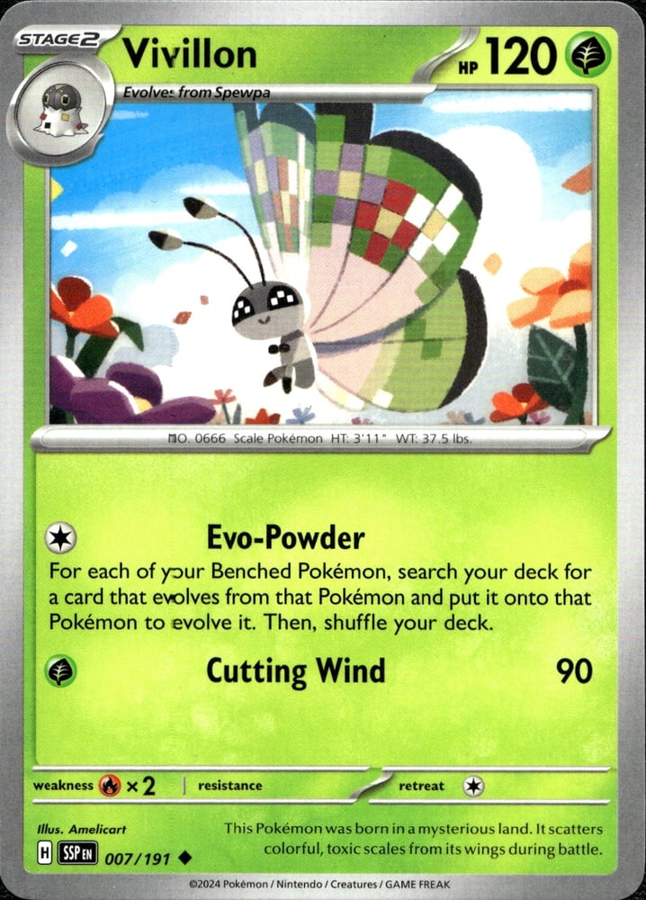 Vivillon - SV08 7/191