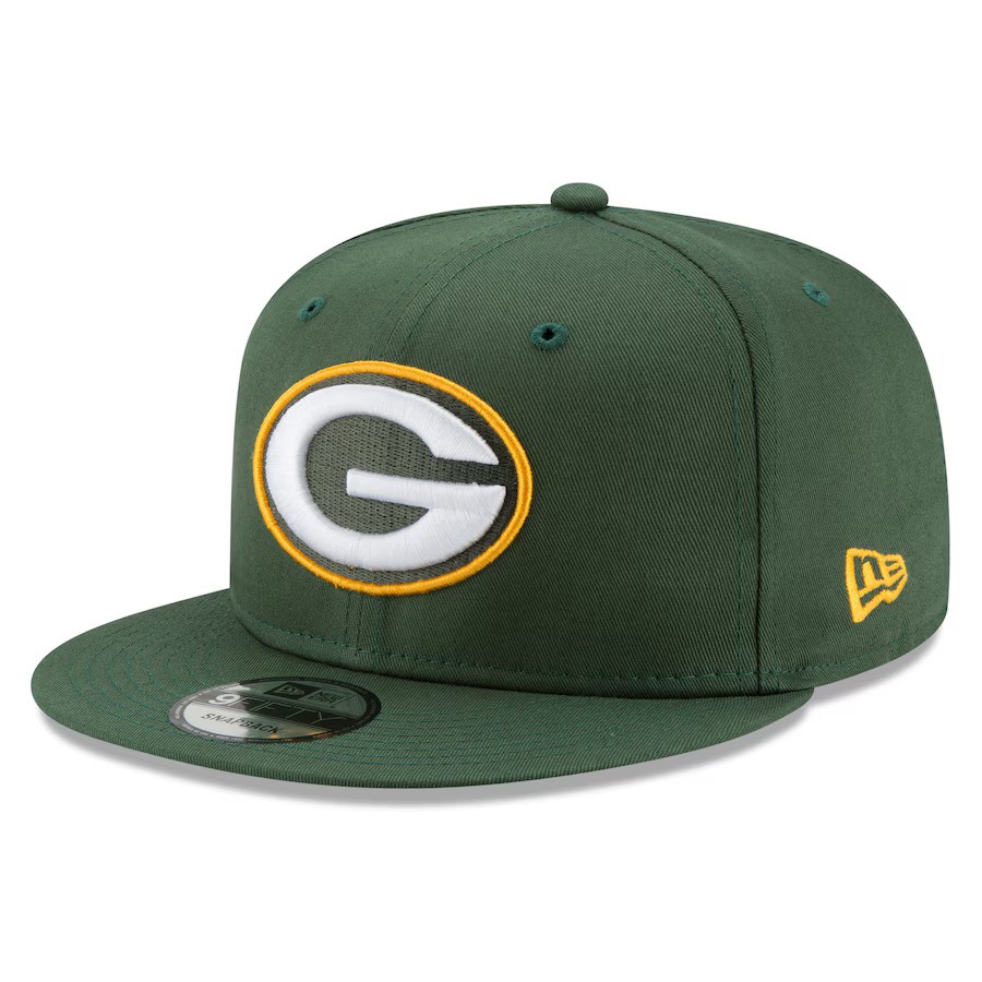 Green Bay Packers Green New Era 9FIFTY Snapback Hat