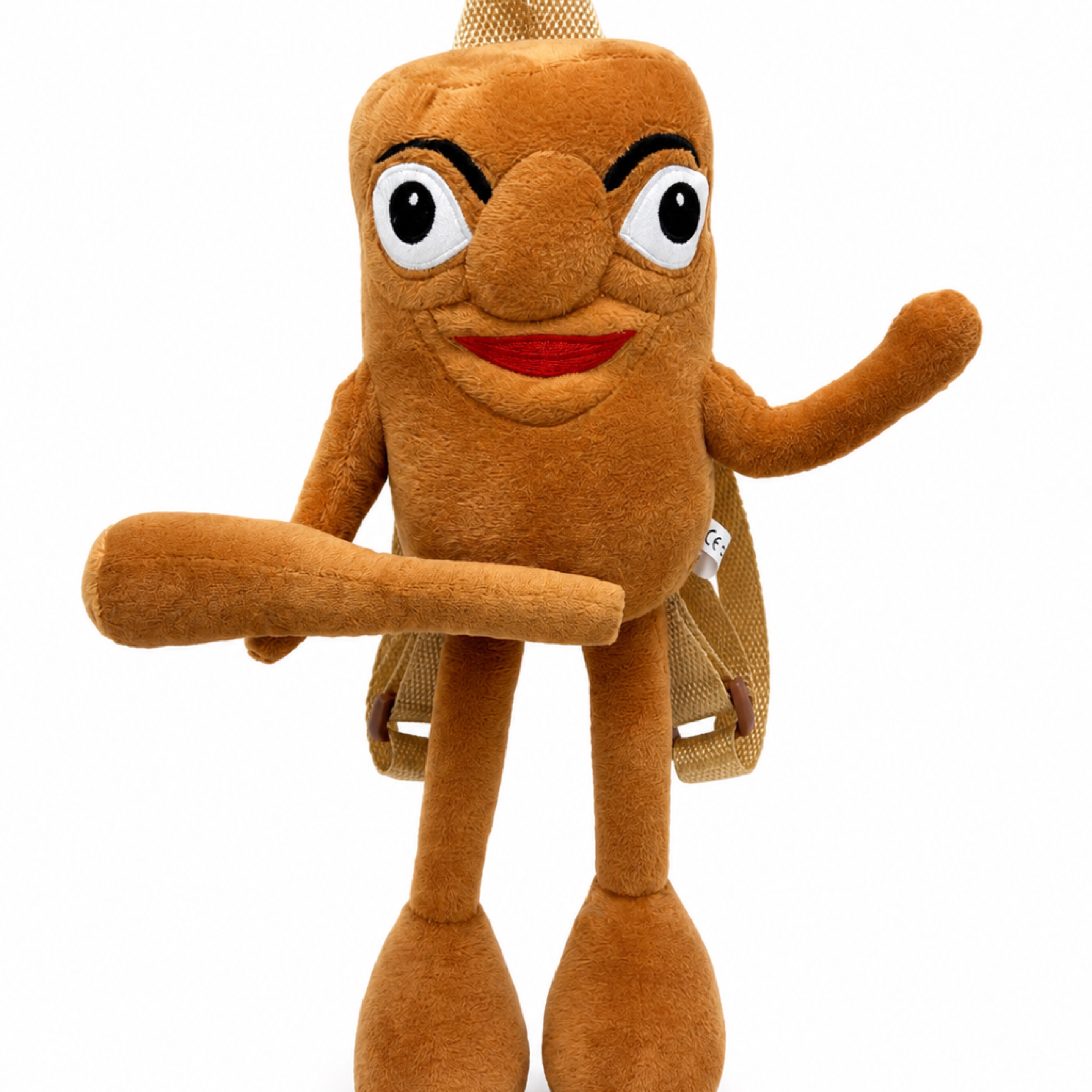 Tung Tung Tung Sahur Plush Backpack