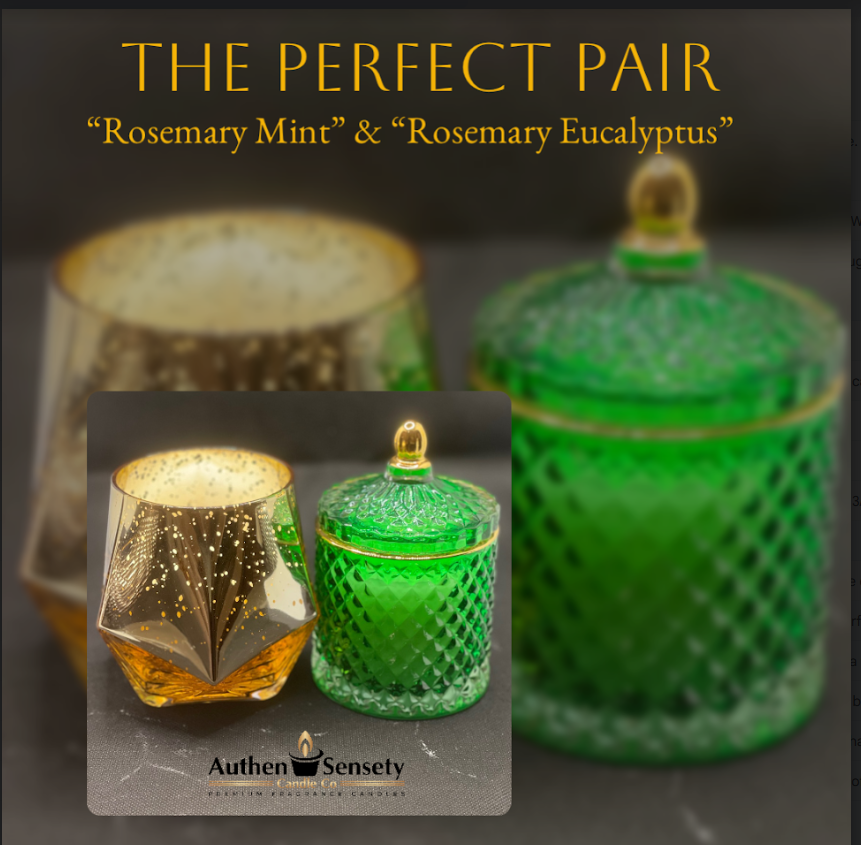 Rosemary Eucalyptus 8oz (Emerald Green w/ Lid)