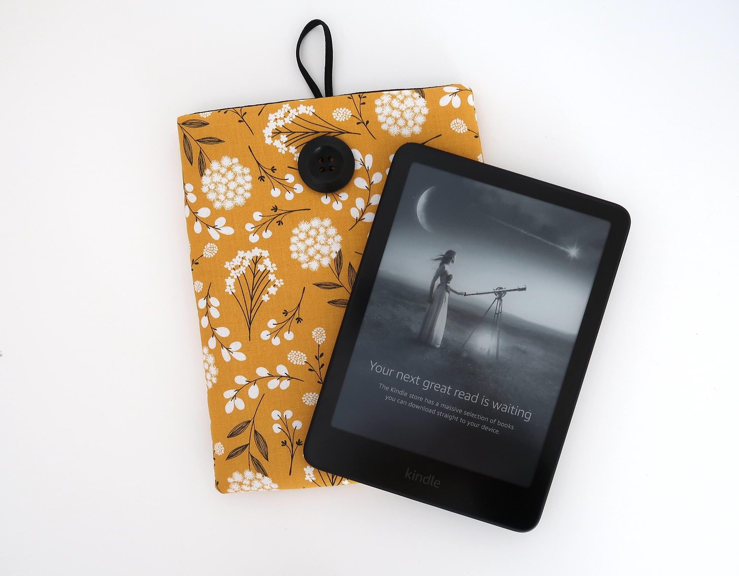 Kindle Paperwhite Cover – Mustard Woodland, photo 3 of 5