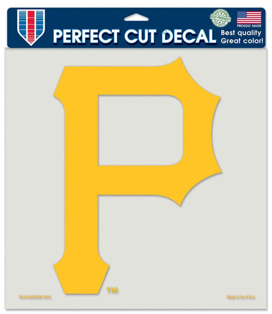 Pittsburgh Pirates Perfect Cut Decal 8x8"