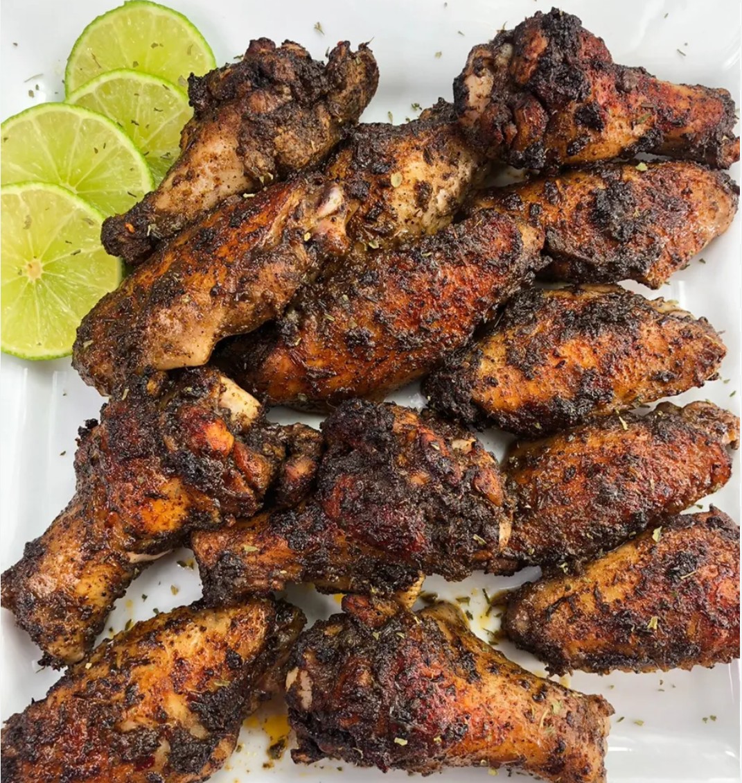 Jerk Wings (6 Whole Wings)