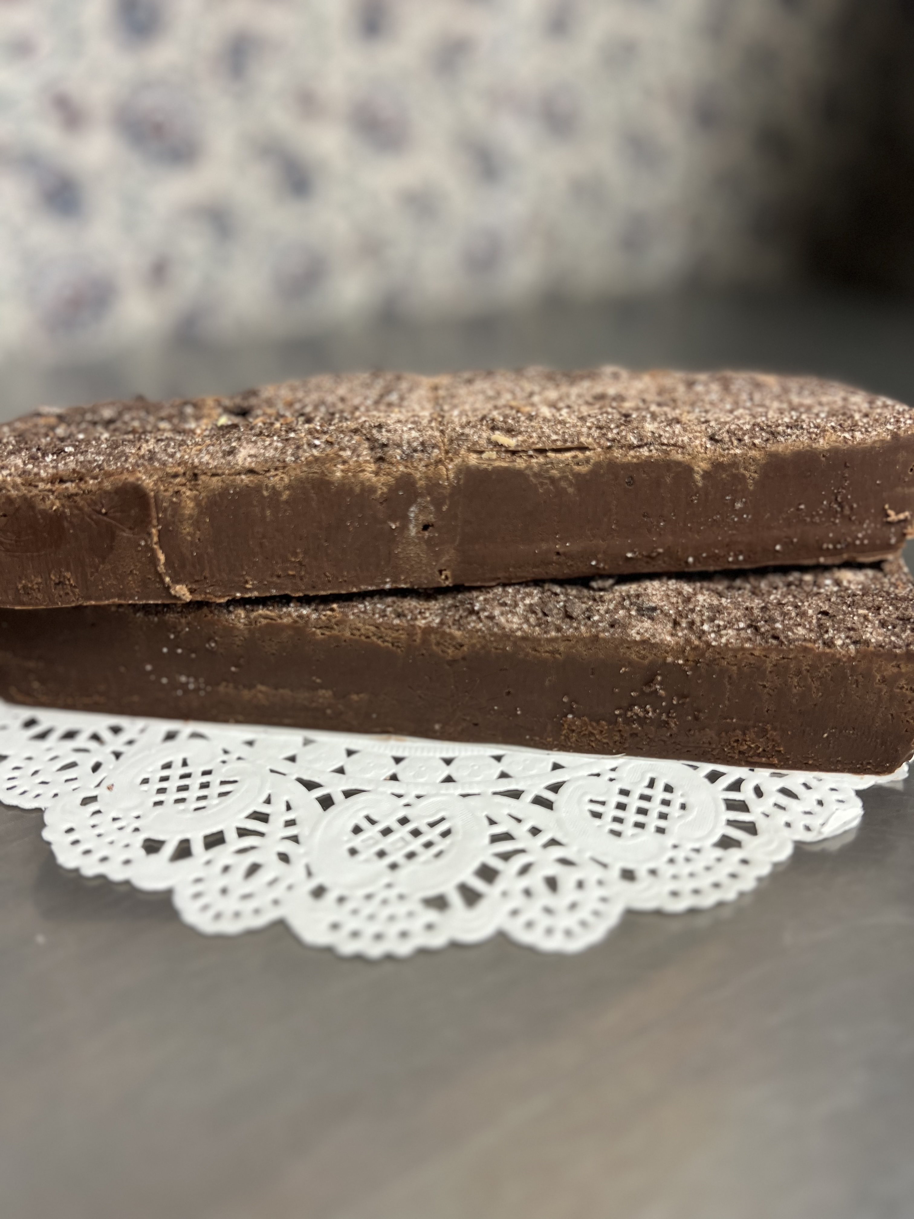 Hot Mexican Chocolate Fudge 1lb (4 squares)