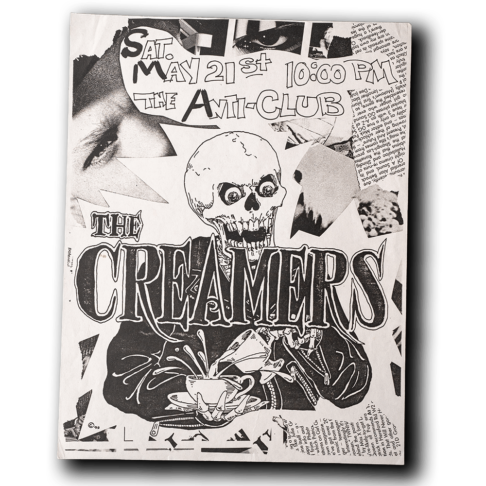 Creamers, The -- Circa 1980's [Handbill]