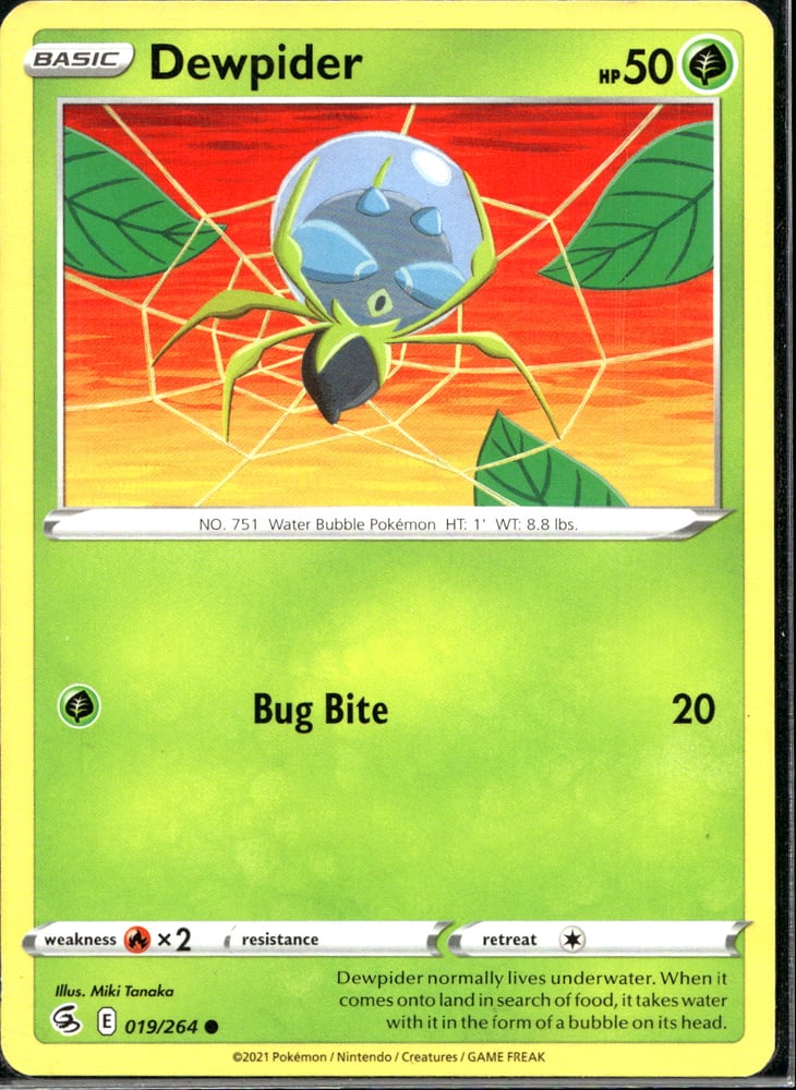 Dewpider - SWSH8 19/264