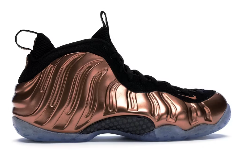 Nike air foamposite one metallic copper size 11.5 (new)