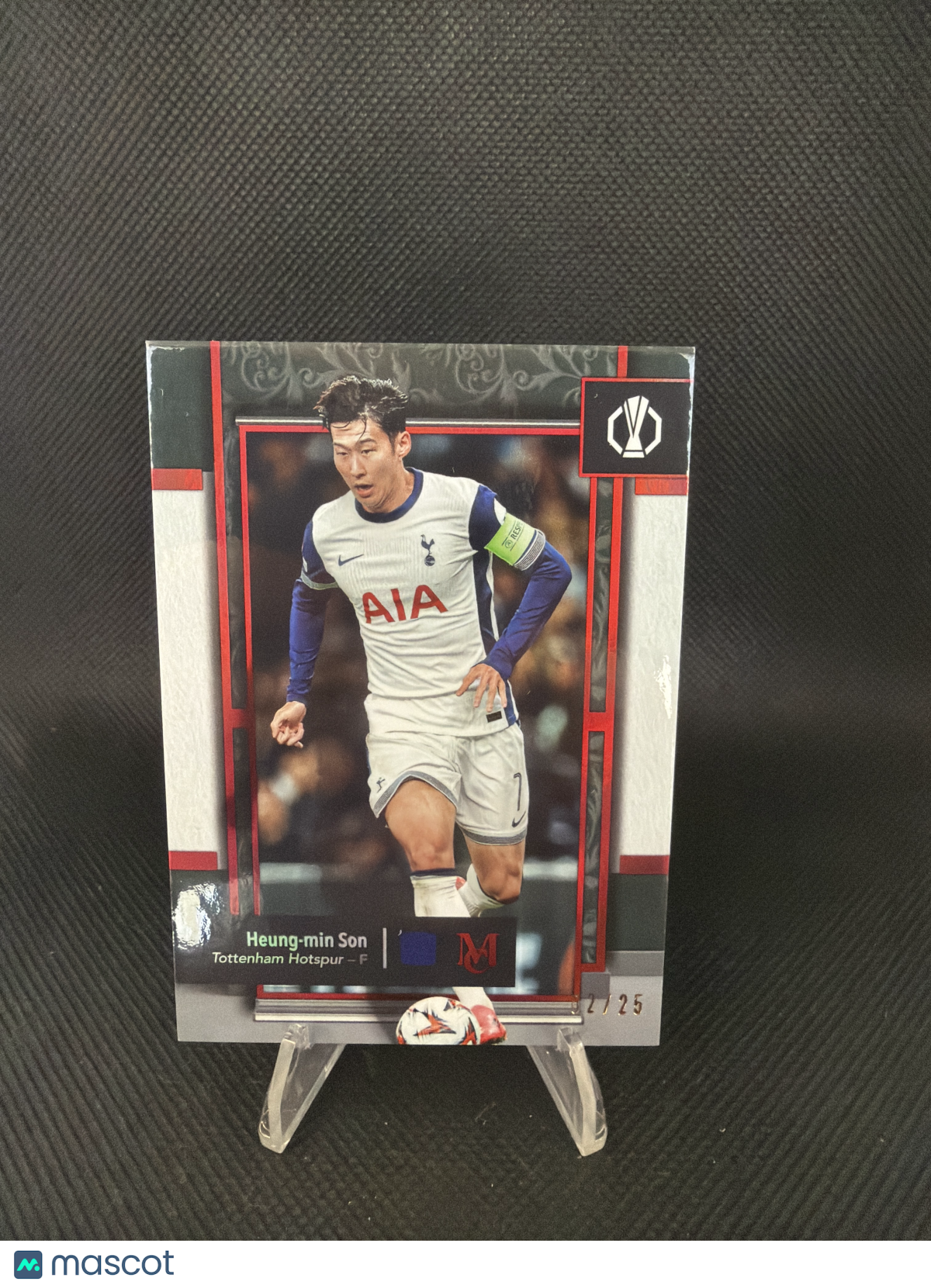 2024-25 Topps Museum Collection Heung-Min Son Ruby /25 #68