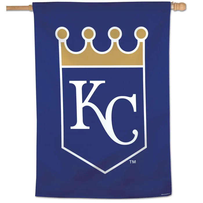 Kansas City Royals Primary Vertical House Flag 28x40"