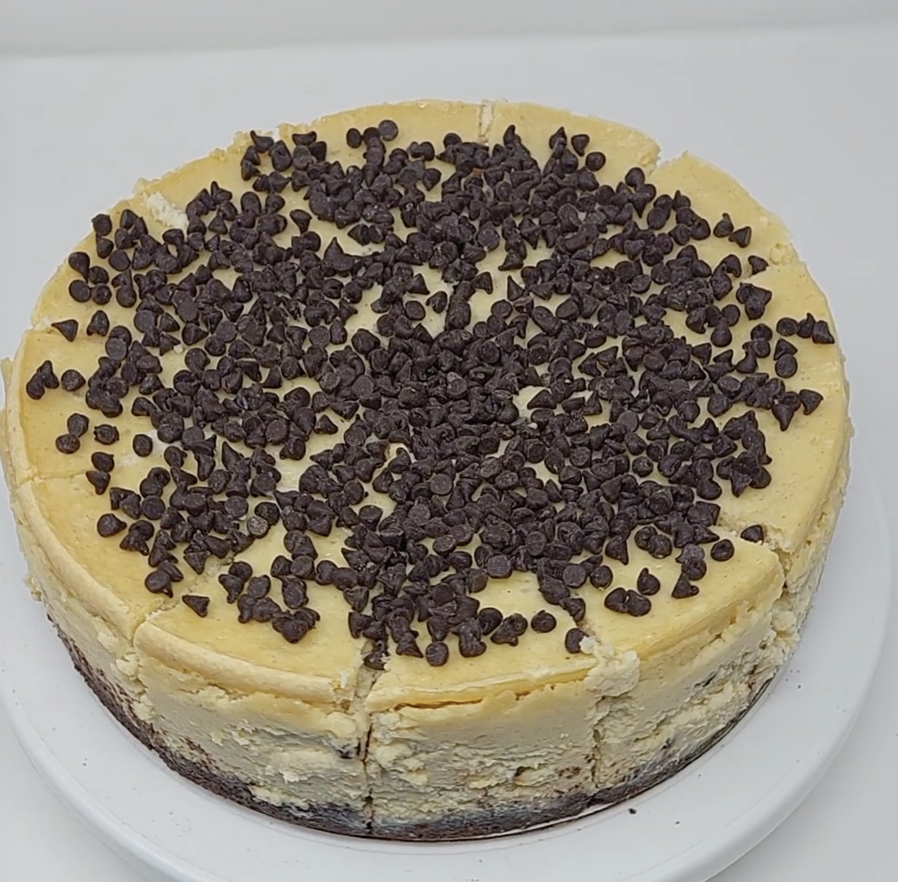 9" Oatmeal Chocolate Chip Cheesecake – Oatmeal Cookie Cheesecake