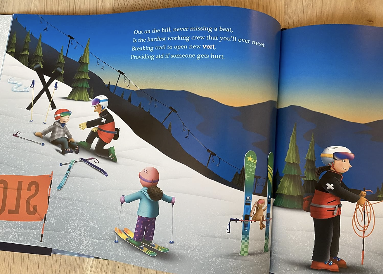 Goodnight Chairlift: A bedtime story for little skiers and snowboarders