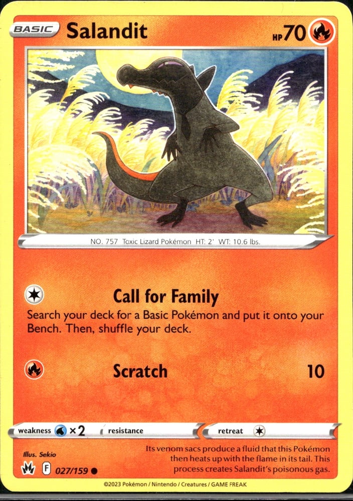 Salandit - SWSH12.5 27/159