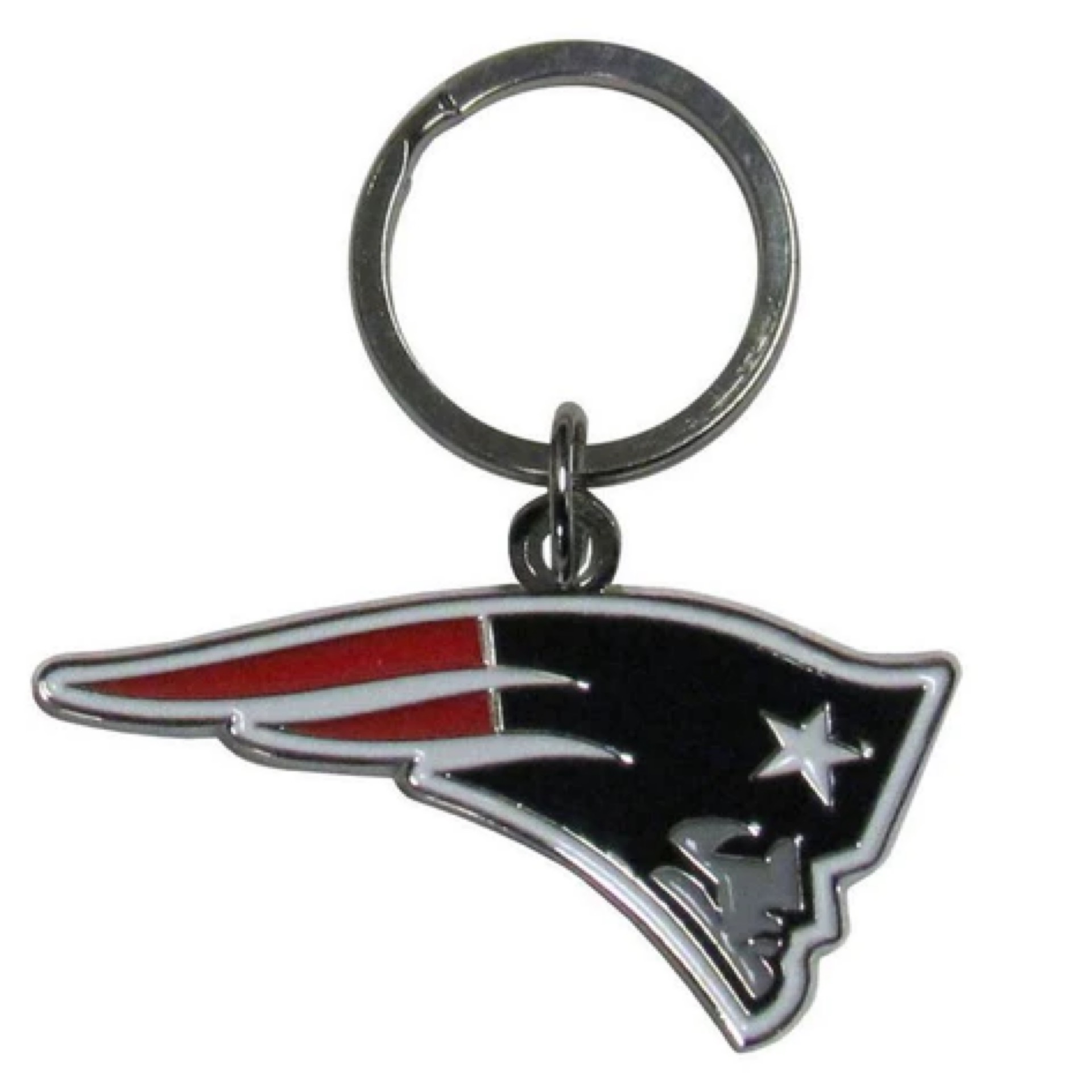 New England Patriots Mega Chrome Keychain