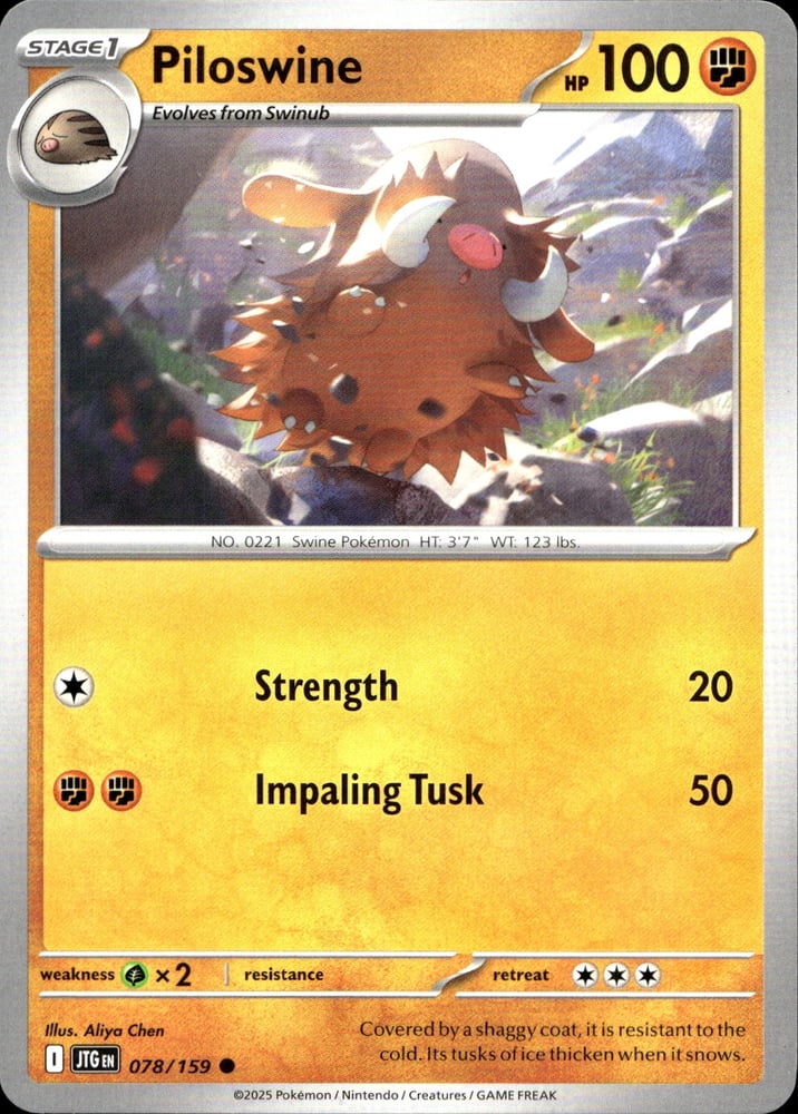 Piloswine - SV09 78/159