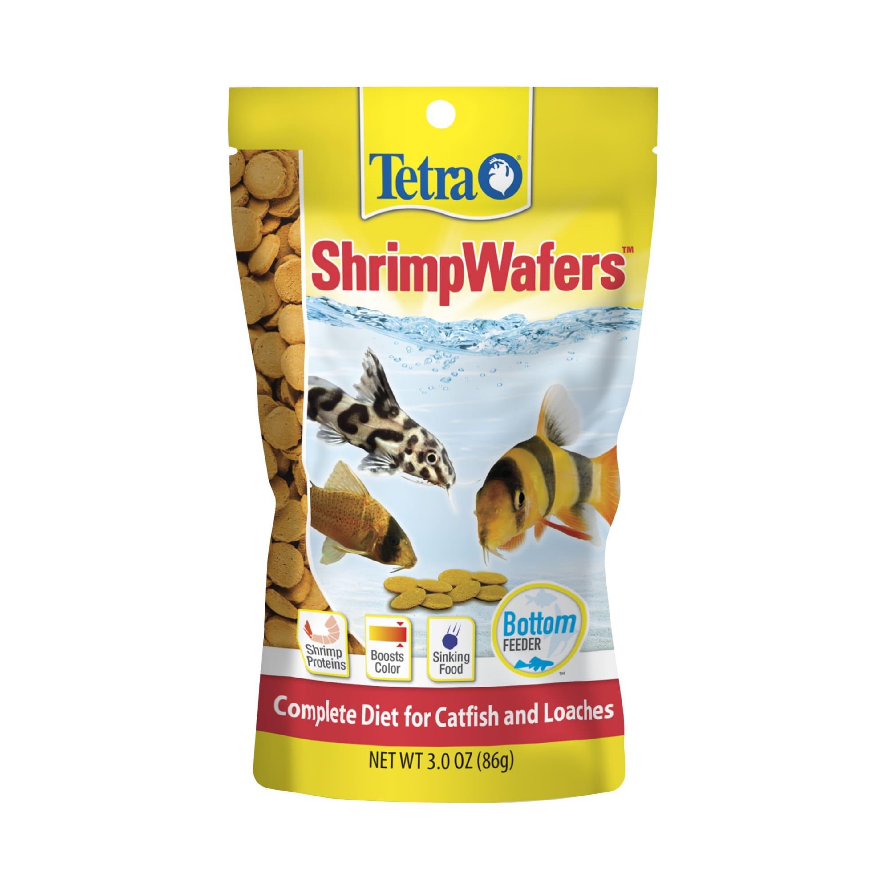 Tetra Shrimpwafers for Catfish and Loaches 3 oz
