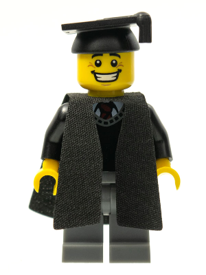 Col065 Graduate, Series 5 (Minifigure Only without Stand and Accessories)