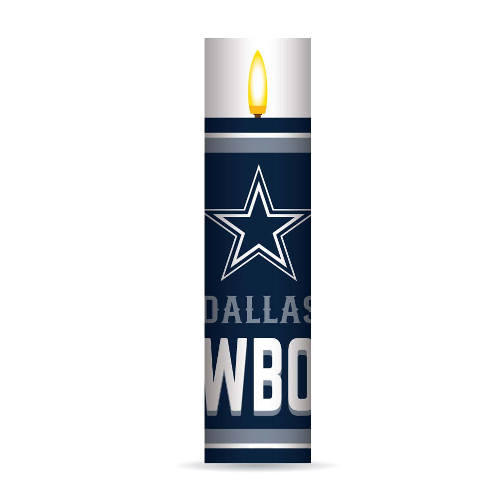 Dallas Cowboys Electronic Candle