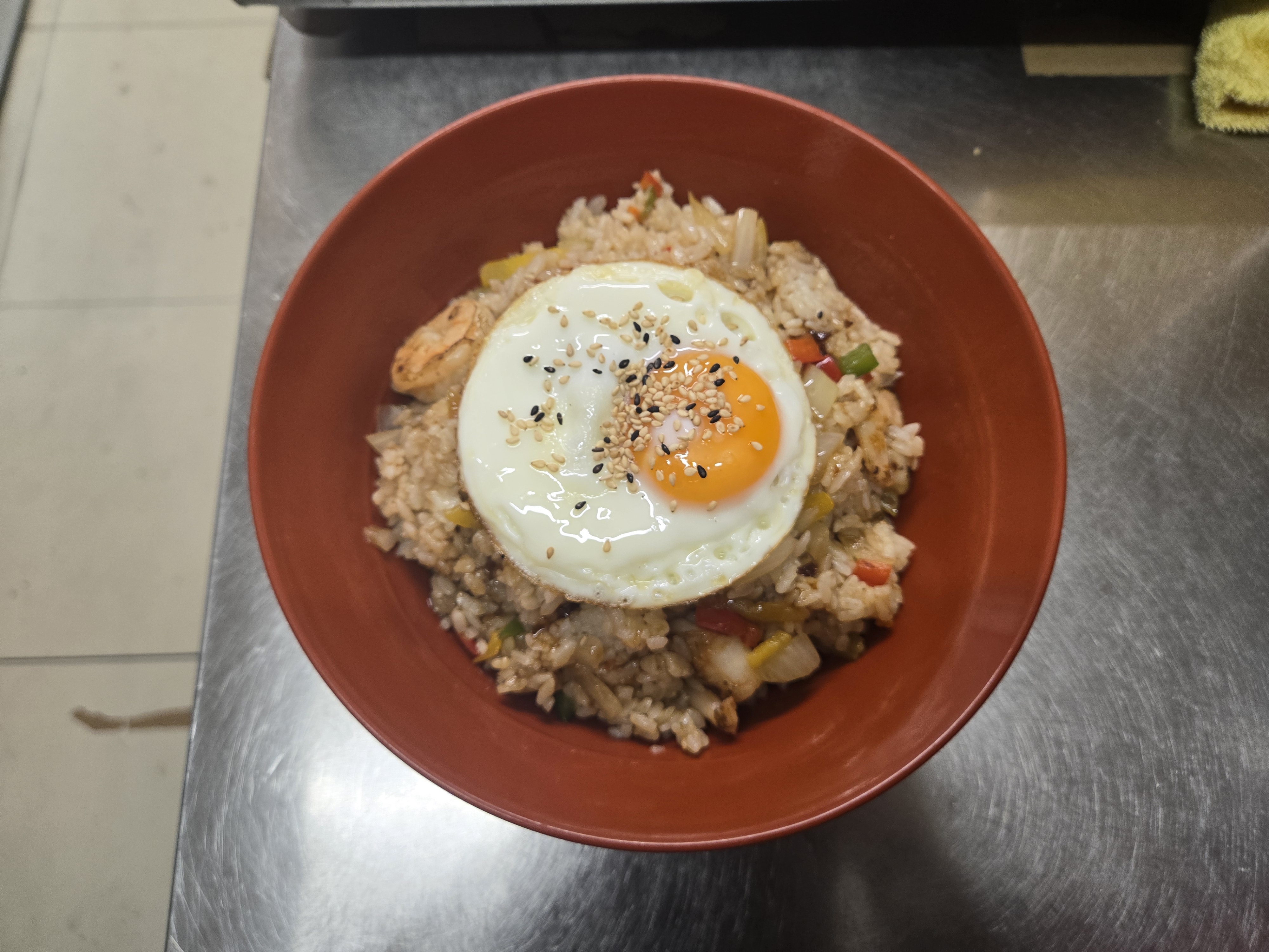 Prawn Fried Rice with Bulgogi Sauce