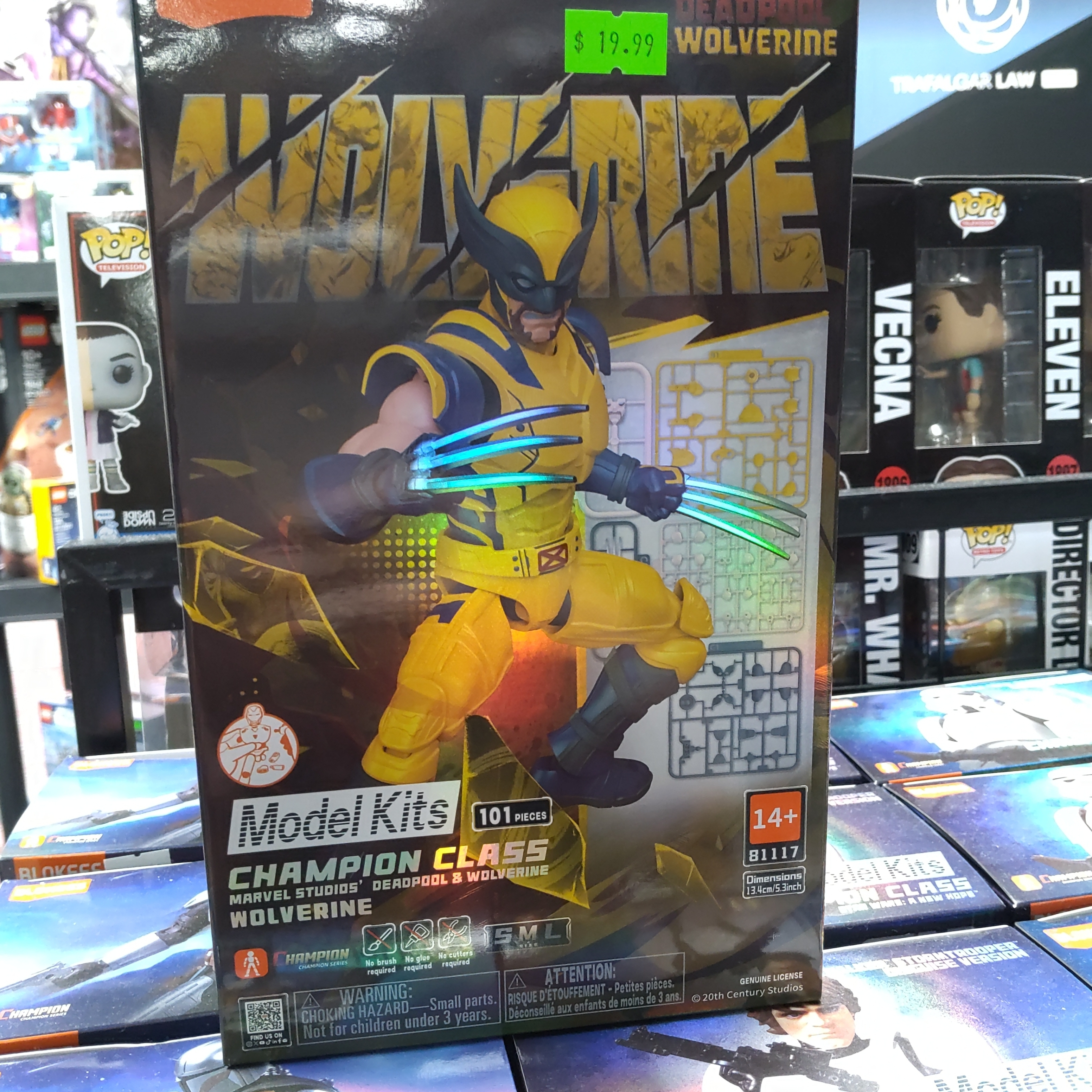 Blokees Marvel Deadpool & Wolverine - Wolverine Model Kit