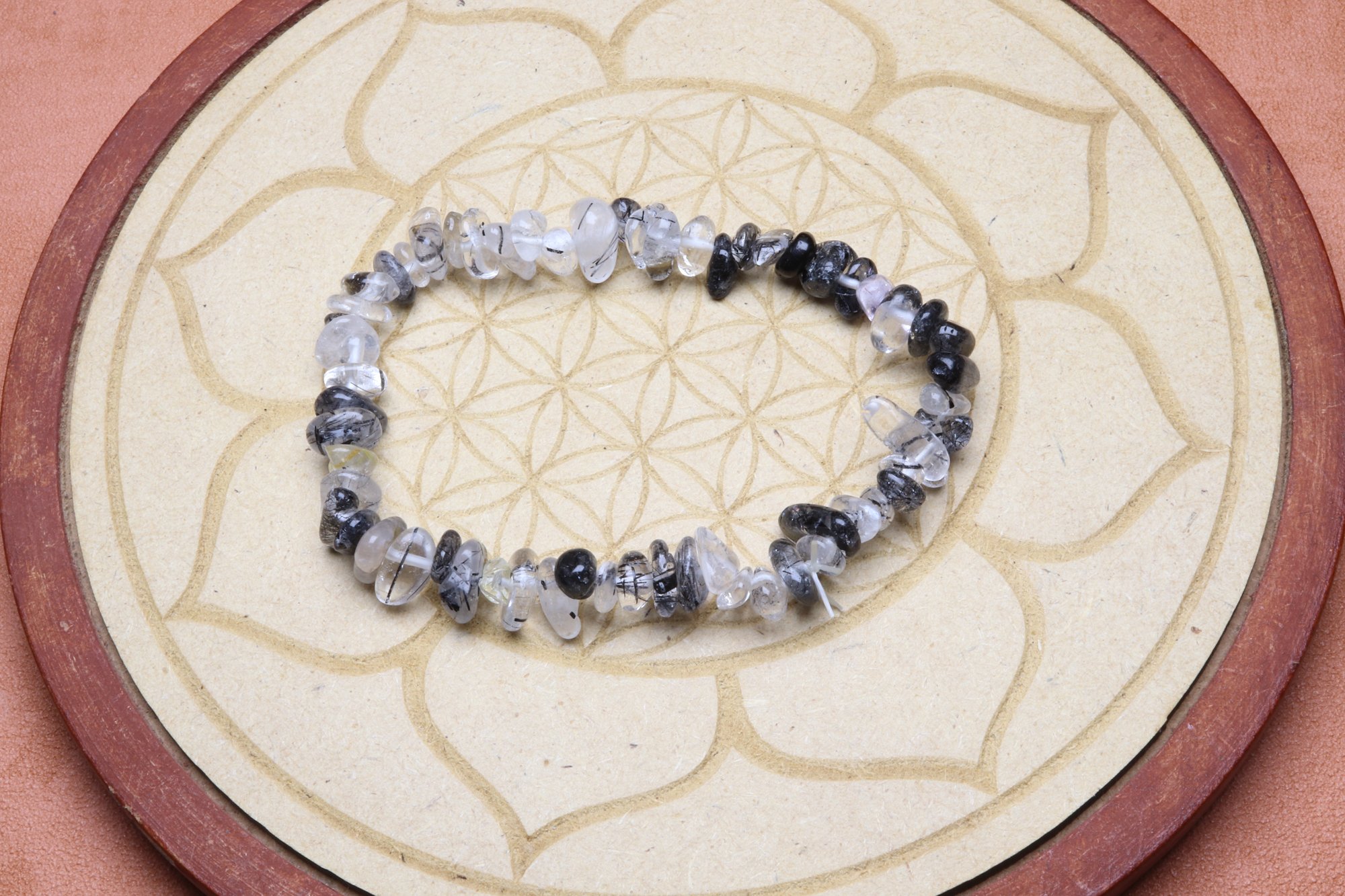 Bracelet Quartz Tourmaline — stock Valence