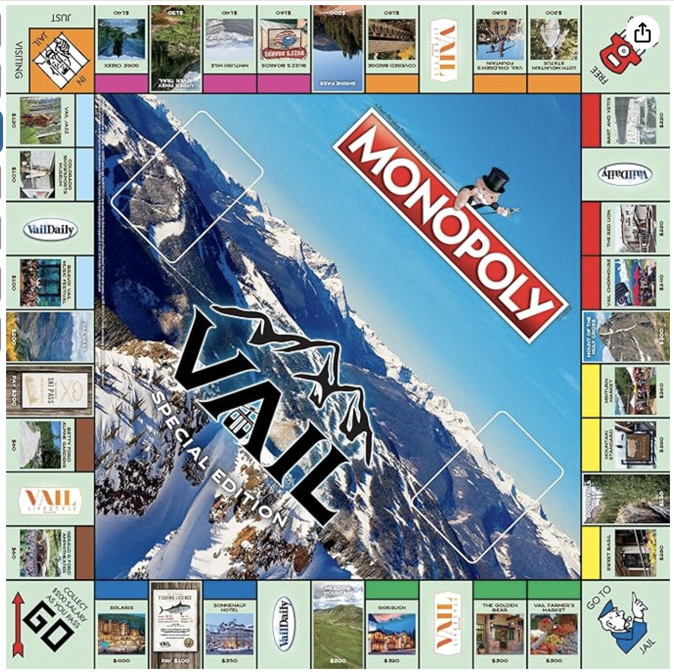 Monopoly Vail Edition