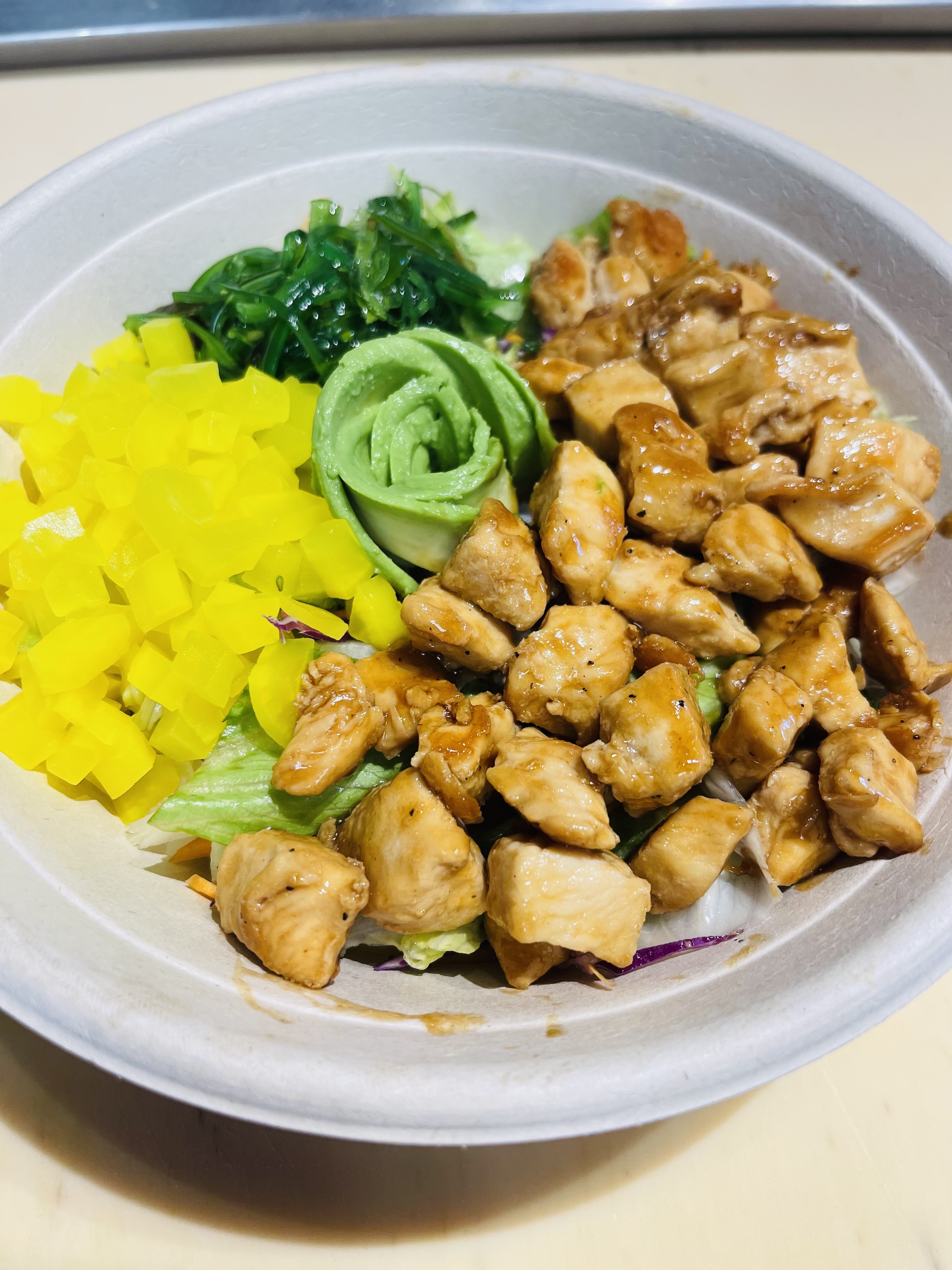 Chicken Sushi Bowl