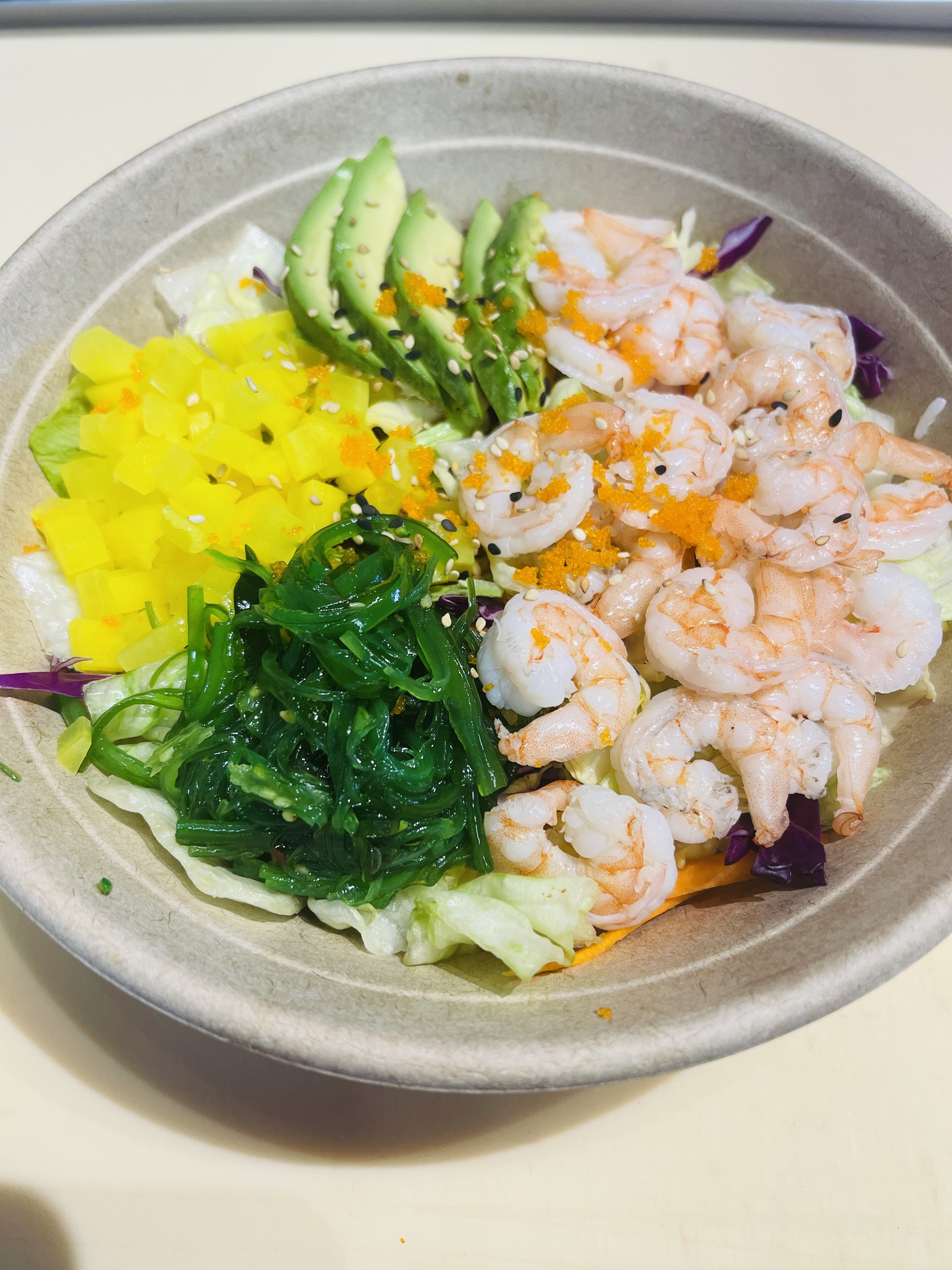 Shrimp Sushi Bowl