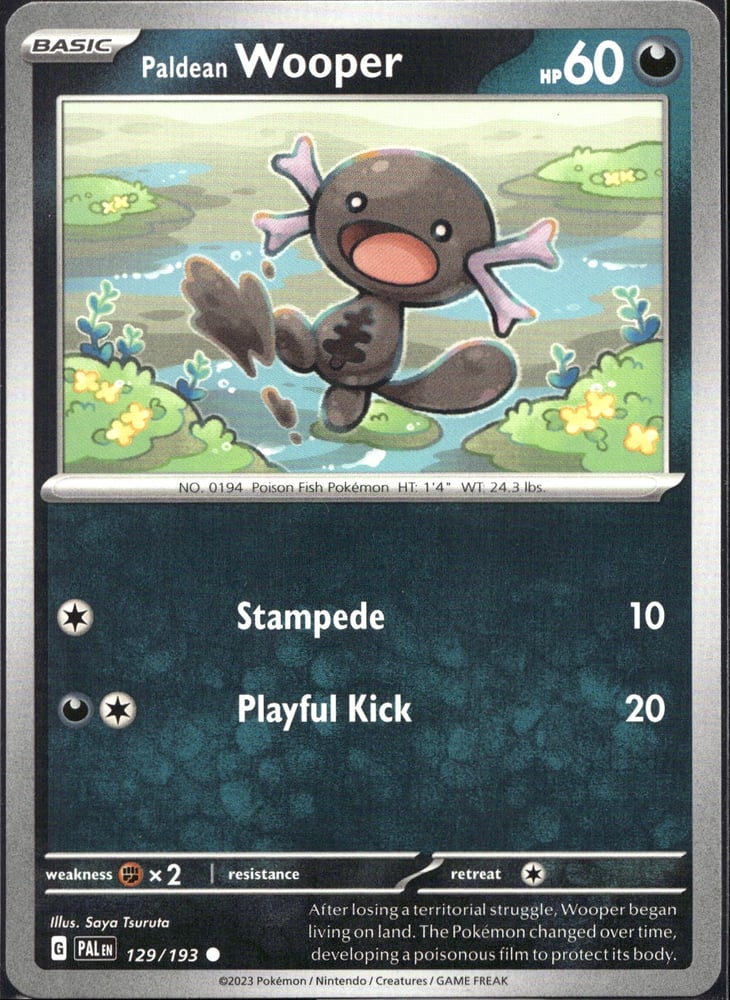 Paldean Wooper - SV02 129/193