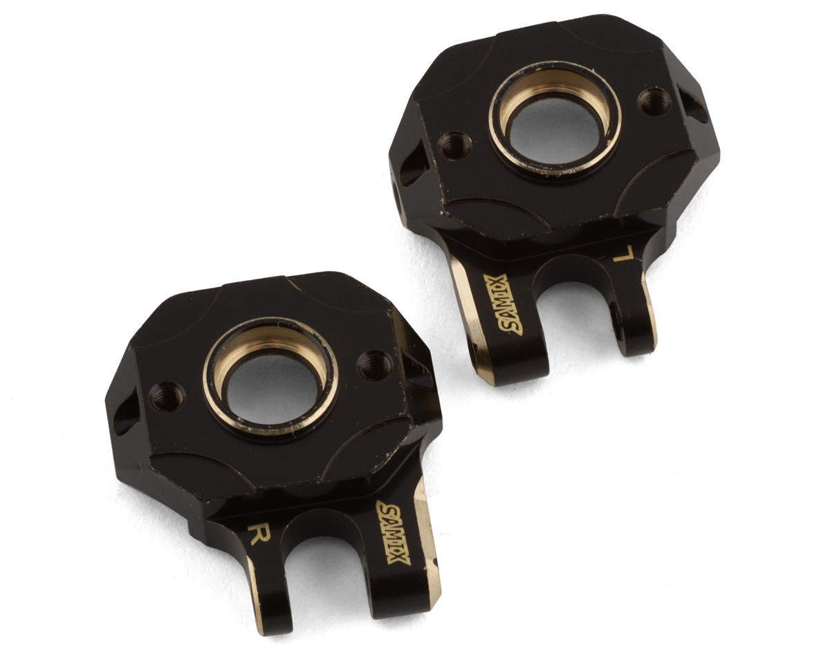 TRX4M Brass Heavy Steering Knuckles W-1R5(14(