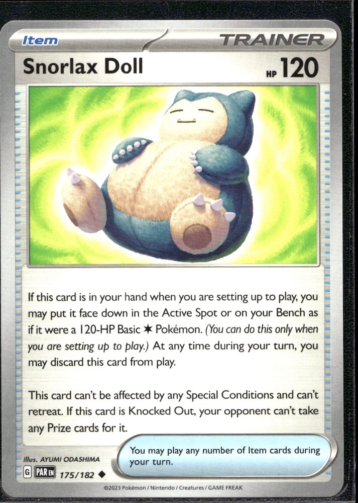 Snorlax Doll - SV04 175/182