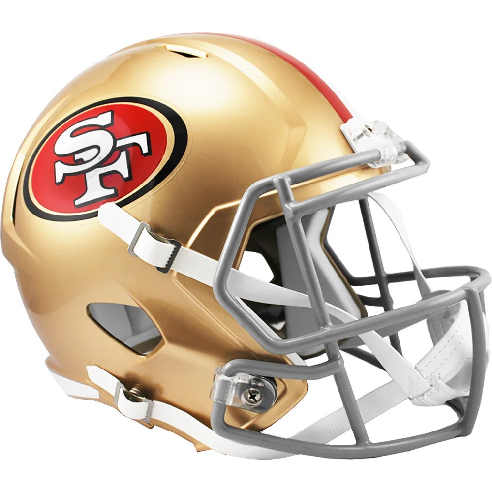 San Francisco 49ers Riddell Full Size Speed Helmet