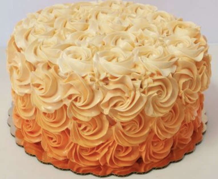 6 inch Thanksgiving Pumpkin Spice Cake