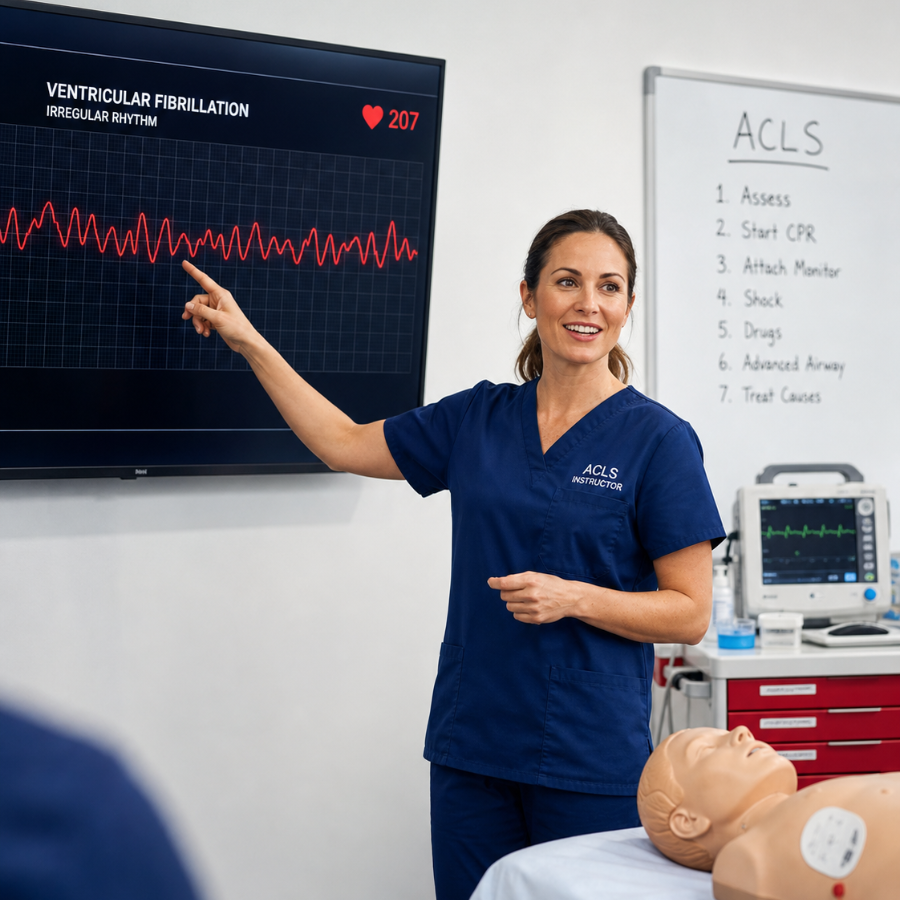 May 26th @ 9:00 AM: The American Heart Association's Advanced Cardiac Life Support (ACLS) for Healthcare Providers